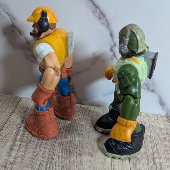 vtg Fisher Price Action Figures set Jack Hammer Rocky Canyon Mountain Hero6" - Picture 4 of 11